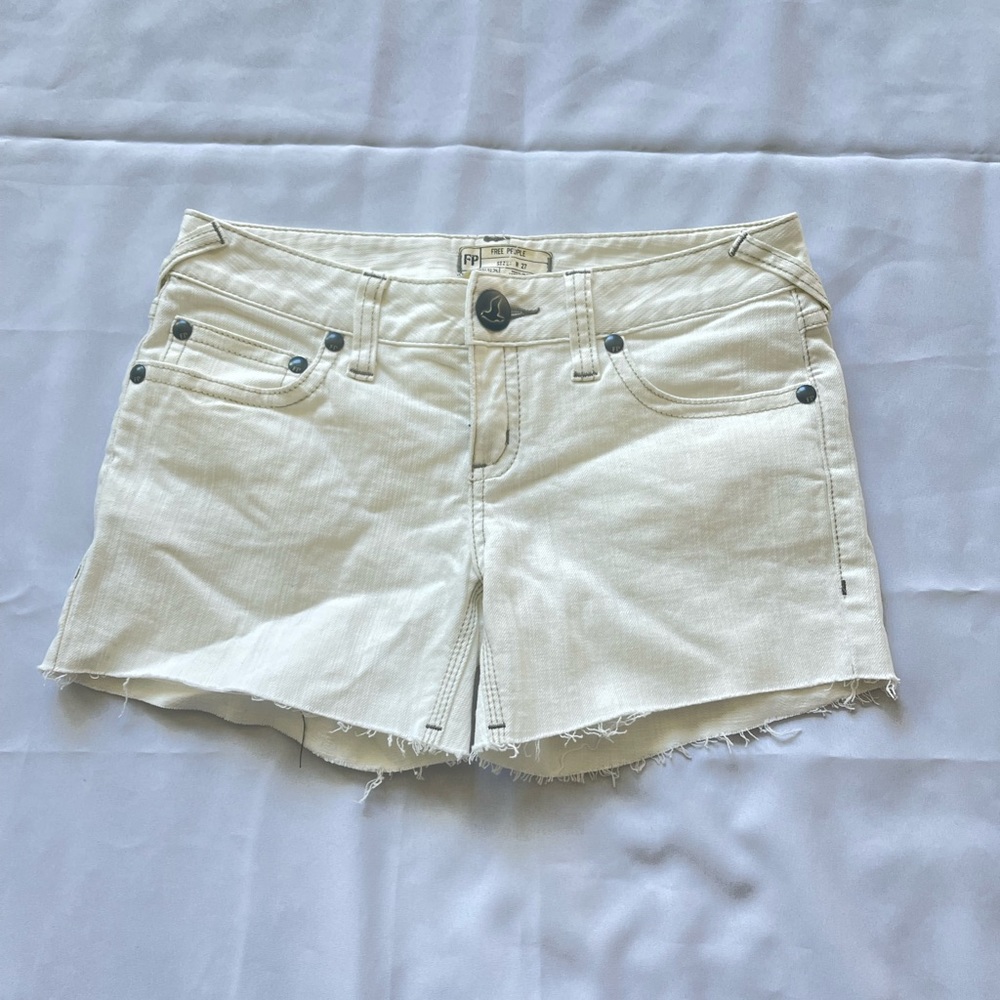 Free People Rock Denim Uptown shorts